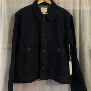 KORRYN Cropped Chore Jacket in Rain